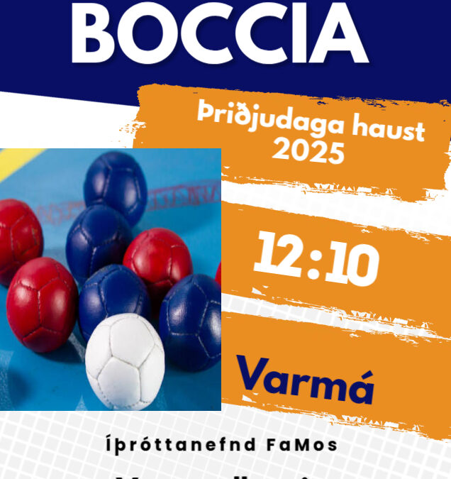 Boccia – Þriðjudaga kl. 12:10