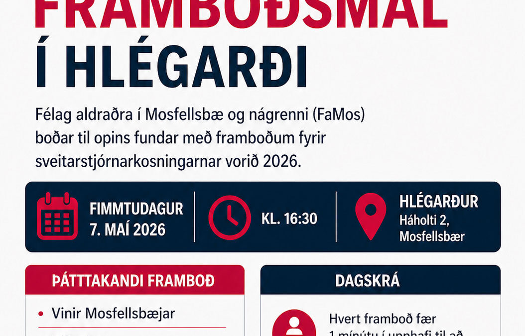 Fundur um framboðsmál