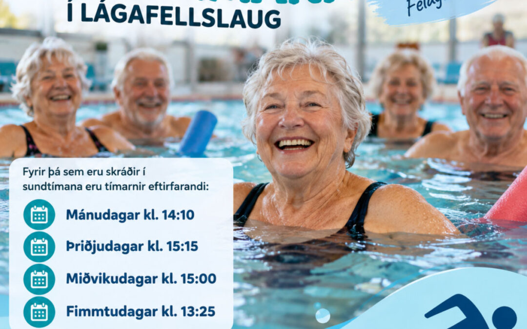 Sund í Lágafellslaug